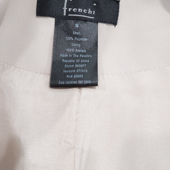 Women's Frenchi Short Skirt Suit With Blazer in Beige Size S - Picture 6 of 11